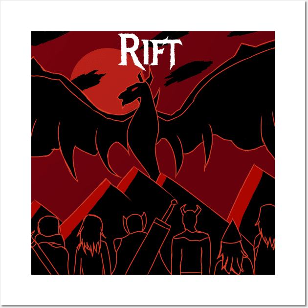 Tale From The Rift Crusaders Tee Wall Art by NotSoundCloudUser